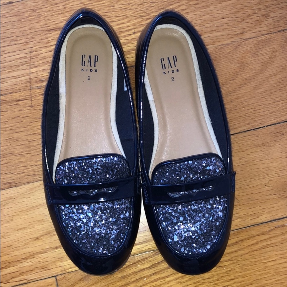 Girls sparkly shoes